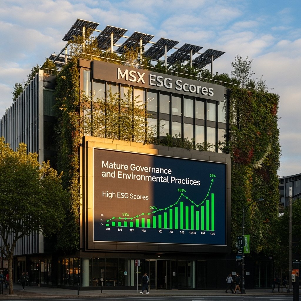 MSX ESG Scores – Mature Governance and Environmental Practices